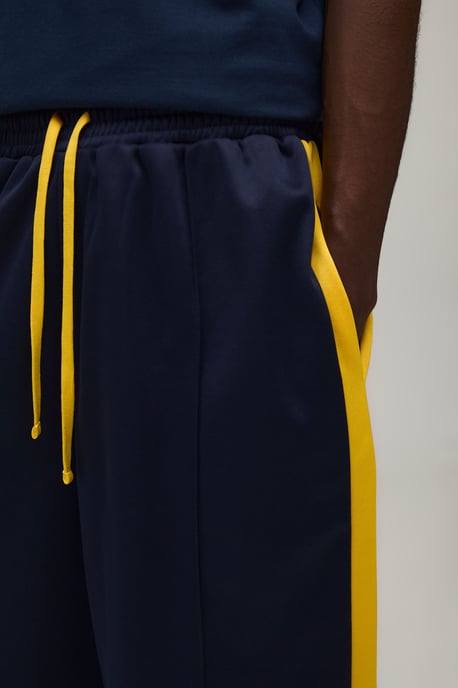 Stripe Tricot Jersey Bermuda Jort - Image 3