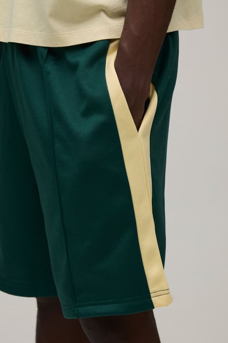 Regular Fit Stripe Tricot Jersey Shorts - Image 3