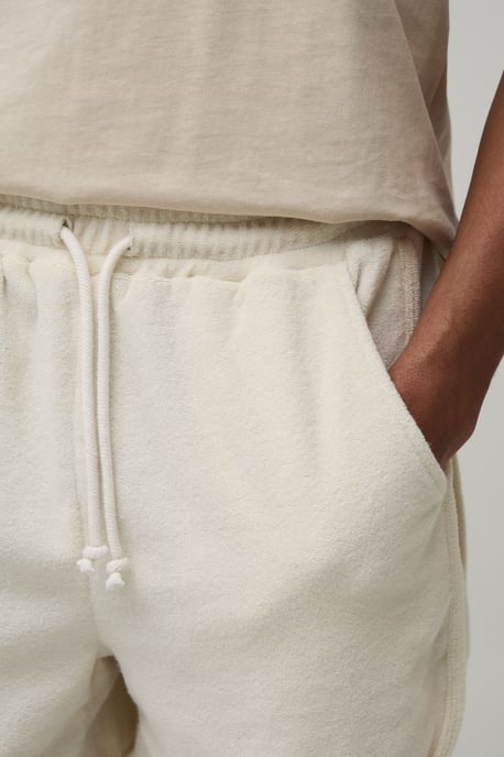 Racer Fit Towelling Jersey Shorts - Image 3