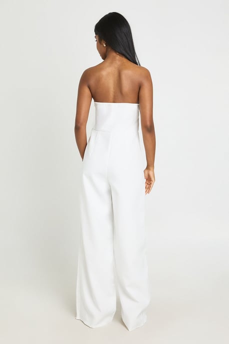 Tailored Sweetheart Bandeau Jumpsuit - Image 2