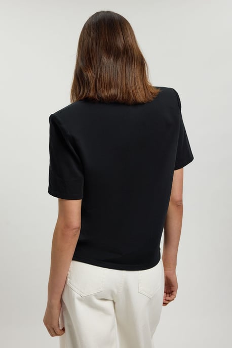 Power Shoulder Jersey T-Shirt - Image 3