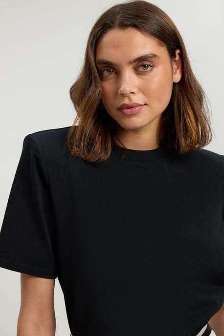 Power Shoulder Jersey T-Shirt - Image 4