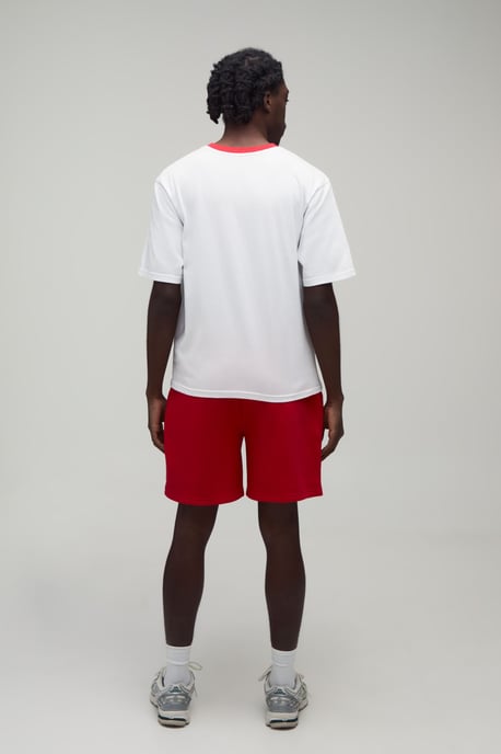 Regular Fit Worldwide Printed T-Shirt & Short Set - Image 2
