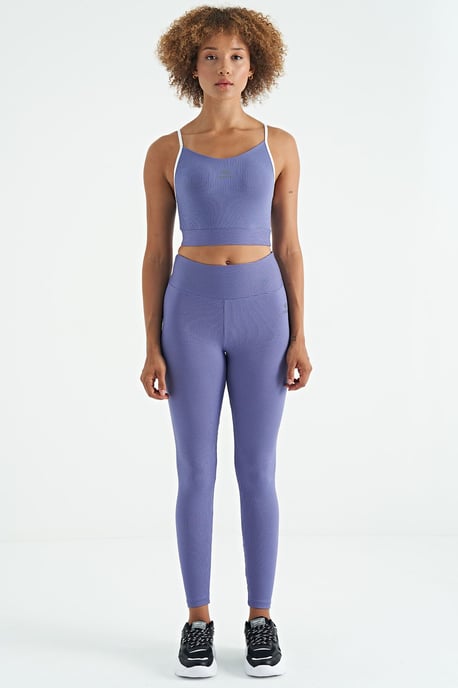 Aansluitend Mouwloos Crop Sporttop - Image 2