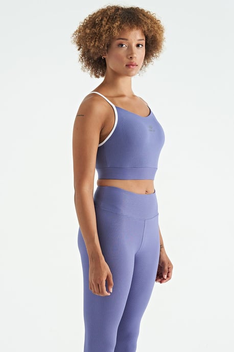 Aansluitend Mouwloos Crop Sporttop - Image 5