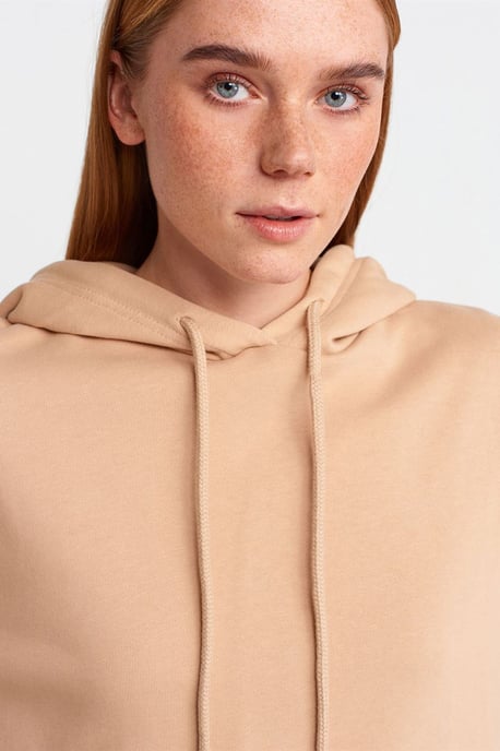 Oversized Cotton Zip-Front Hooded Sweatshirt - Image 4