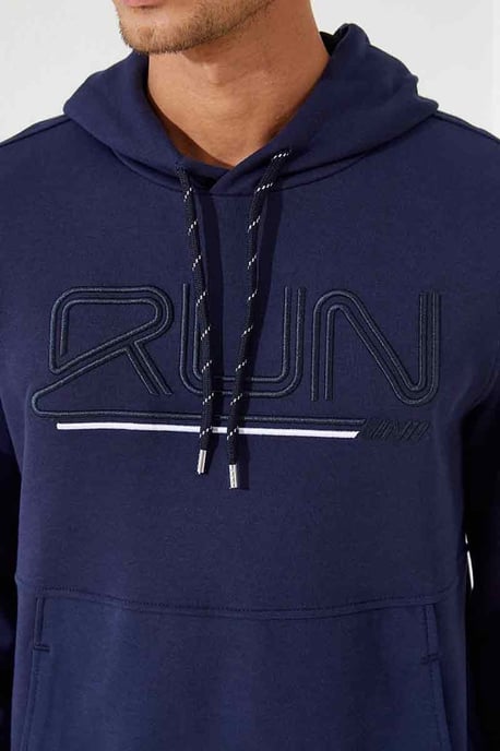 Men's Logo Printed Hooded Sweatshirt - Image 4