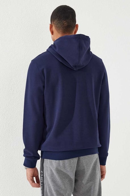 Men's Logo Printed Hooded Sweatshirt - Image 5