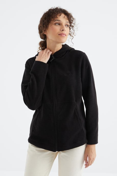 Women's Hooded Zip Sweatshirt - Image 3