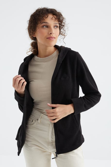 Women's Hooded Zip Sweatshirt - Image 5