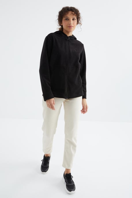 Women's Hooded Zip Sweatshirt - Image 6