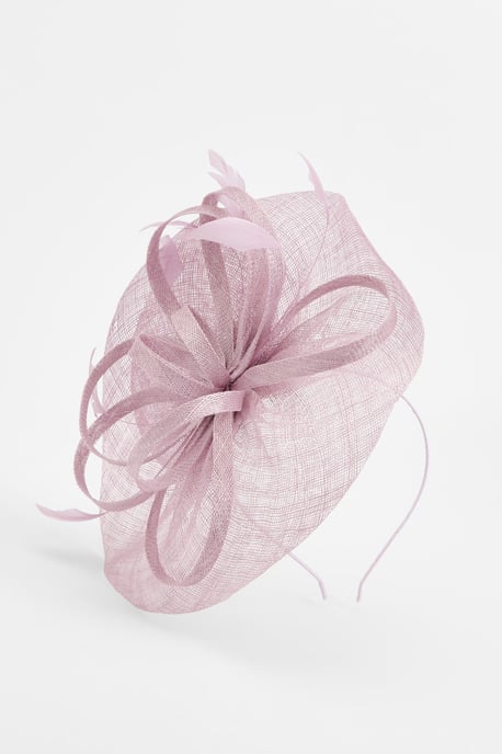 Loop And Feather Upturn Disc Fascinator - Image 2