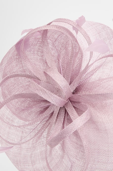 Loop And Feather Upturn Disc Fascinator - Image 3