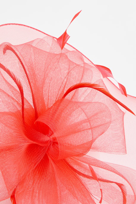 Structured Mesh Bow Flat Fascinator - Image 3