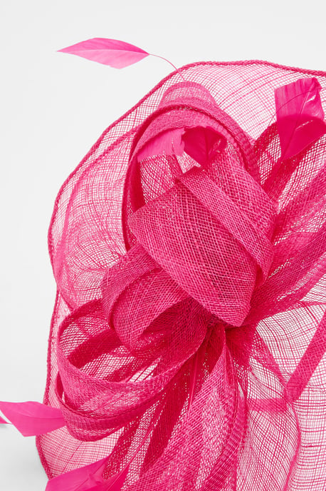 Loop And Feather Detail Fascinator - Image 3