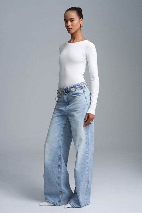 Slim Fit Crew Neck Jersey Romper - Image 3