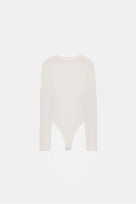 Slim Fit Crew Neck Jersey Romper - Image 6