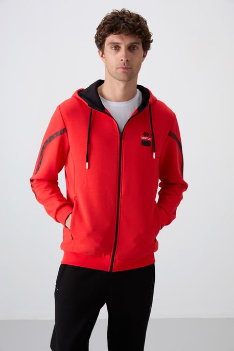 Men's Hooded Sweatshirt And Pants Set - Image 2