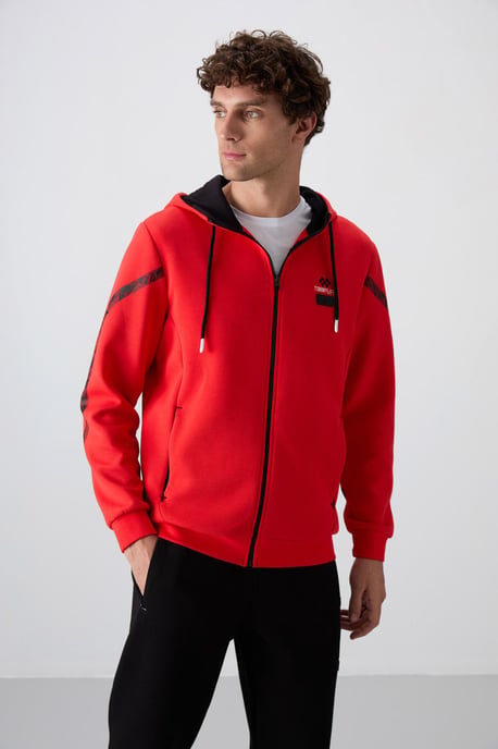 Men's Hooded Sweatshirt And Pants Set - Image 3