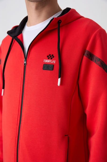Men's Hooded Sweatshirt And Pants Set - Image 5