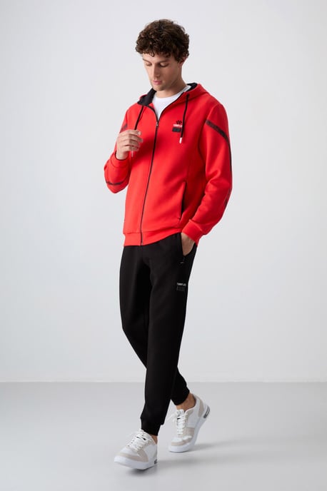 Men's Hooded Sweatshirt And Pants Set - Image 6