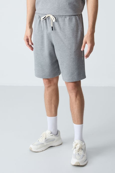 Men's Oversized Cotton-Blend T-Shirt And Shorts Set - Image 2