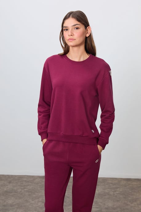 Oversized Cotton-polyester Sweatshirt And Pants Set - Image 2