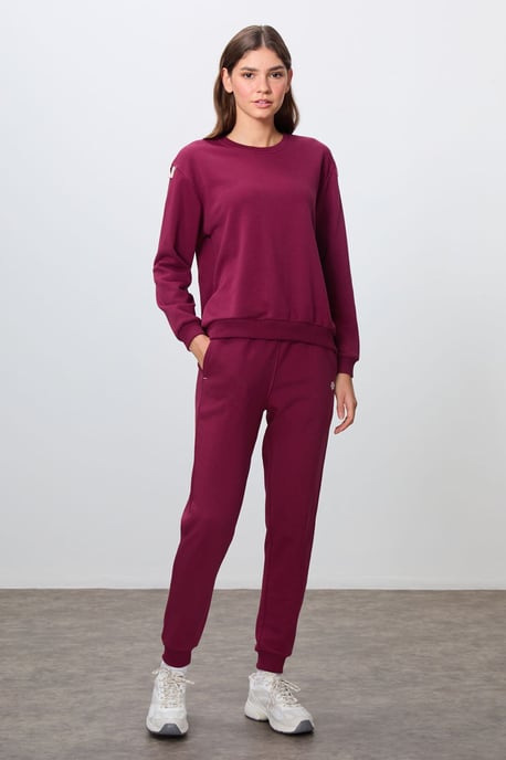 Oversized Cotton-polyester Sweatshirt And Pants Set - Image 5