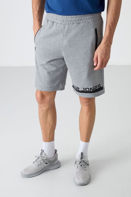 Heren Fleece Sweatshorts - Image 2