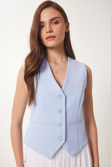 Crop Knop Vest - Image 3