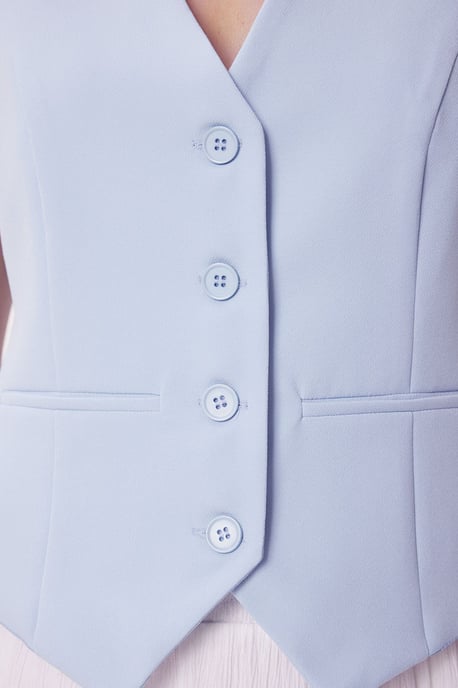 Crop Knop Vest - Image 4
