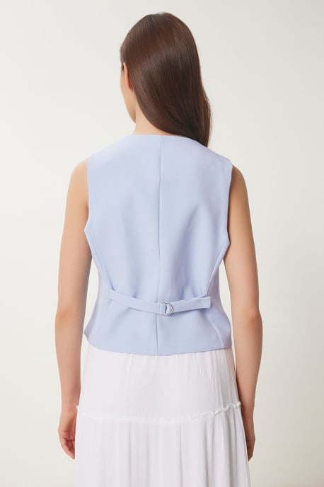 Crop Knop Vest - Image 5