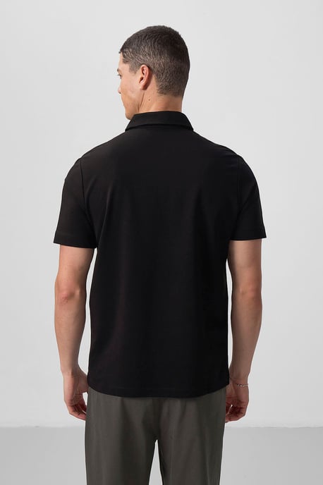Men's Cotton Elastane Polo T-Shirt - Image 6