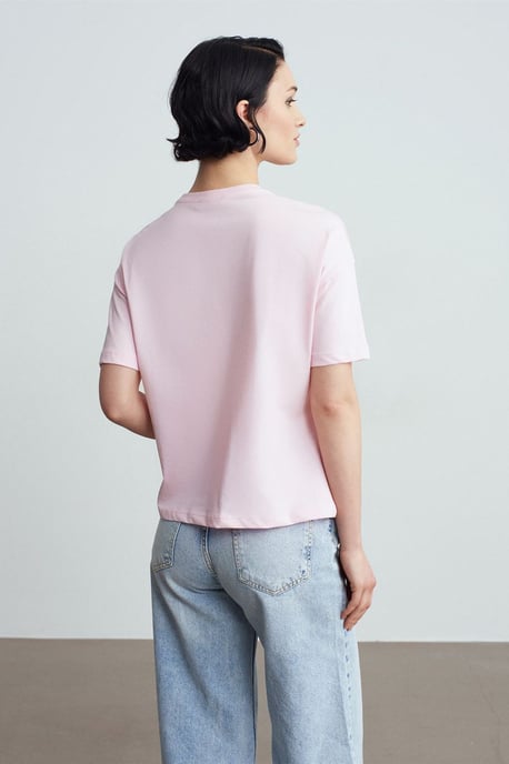 Women's Cotton Crew Neck T-Shirt - Image 3