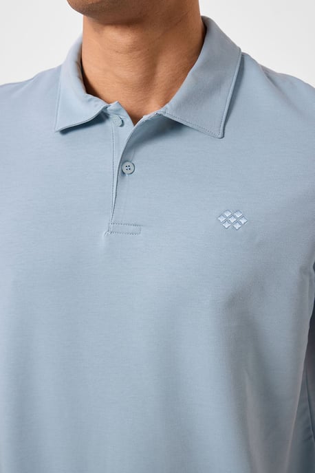 Heren Katoenen Elastaan Polo T-Shirt - Image 4