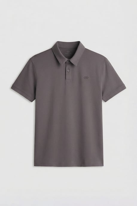 Heren Katoenen Elastaan Polo T-Shirt - Image 1