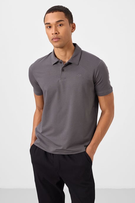 Heren Katoenen Elastaan Polo T-Shirt - Image 5