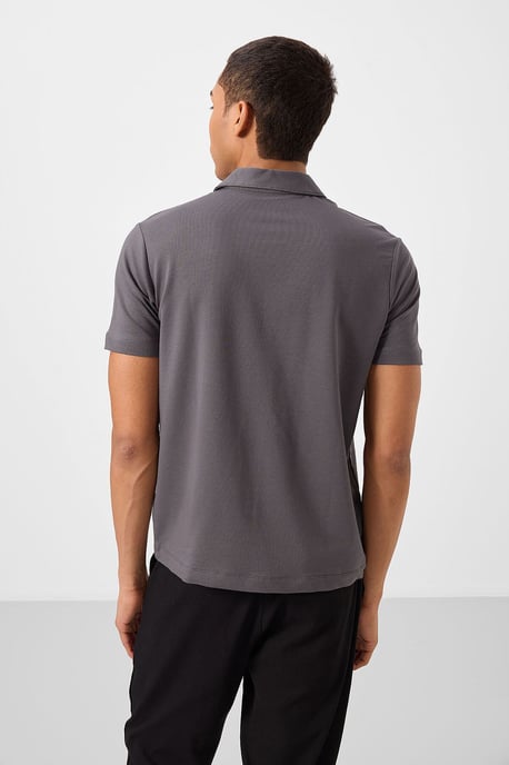 Heren Katoenen Elastaan Polo T-Shirt - Image 6
