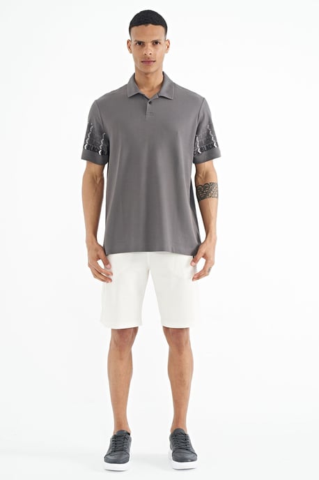 Geprinte Polo Kraag T-Shirt - Image 2