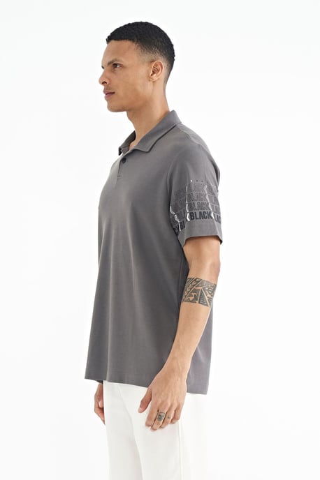 Geprinte Polo Kraag T-Shirt - Image 5