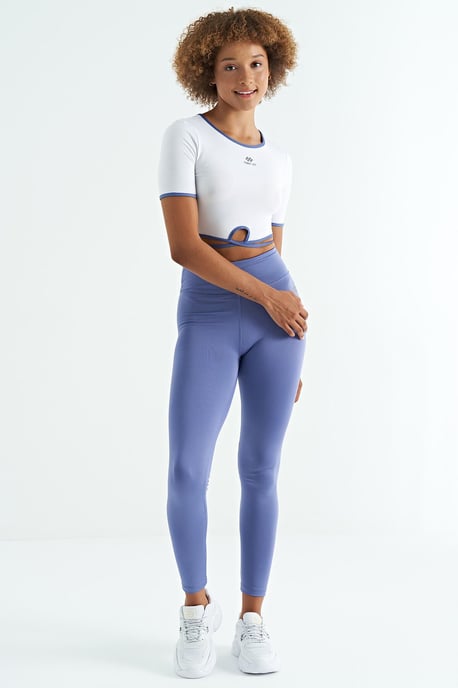 High-waist Scuba Leggings - Image 4