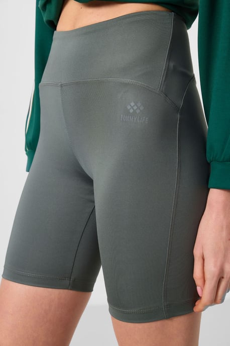 Short High-waist Sports Leggings - Image 3