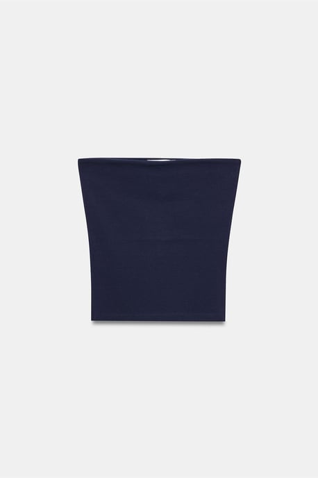 Strapless Bodycon Bandeau Blouse - Image 5