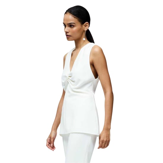 French Connection Womens/Ladies Relaxed Fit Blouse (White) - Image 3
