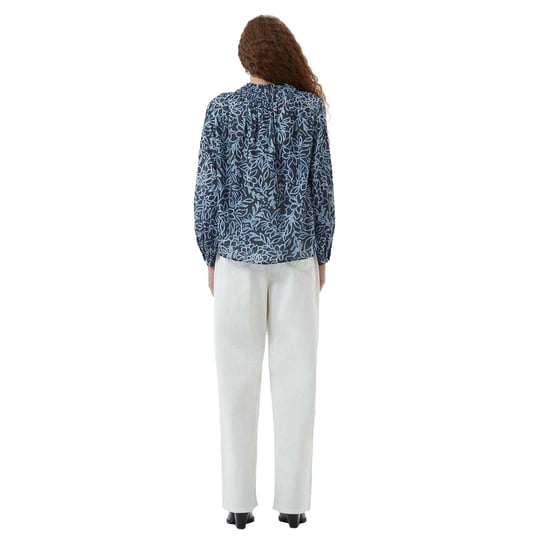 French Connection Womens/Ladies Floral Relaxed Fit Blouse (Navy Floral) - Image 3