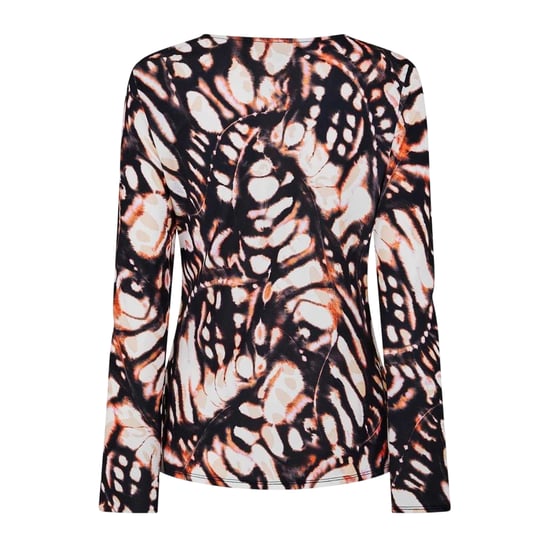 Biba Dames/Dames Vlinder Lichtgewicht Blouse (Vlinder Groen) - Image 2