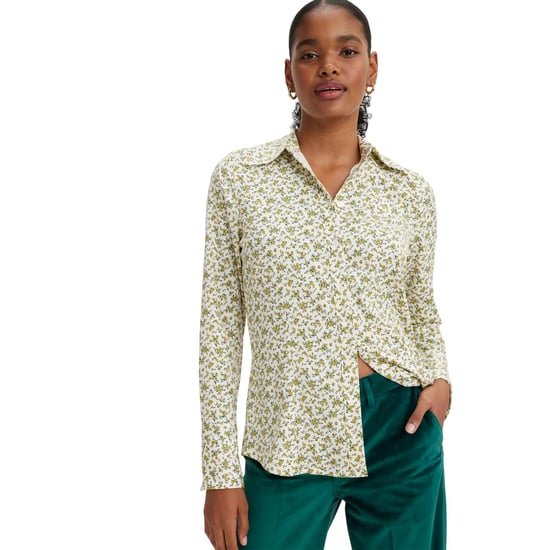 Levis Elodie-blouse met normale pasvorm voor dames (Mosgroen) - Image 3