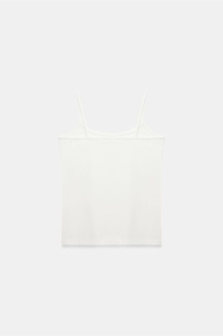 Slim-fit Mouwloze Blouse met Vierkante Hals - Image 6