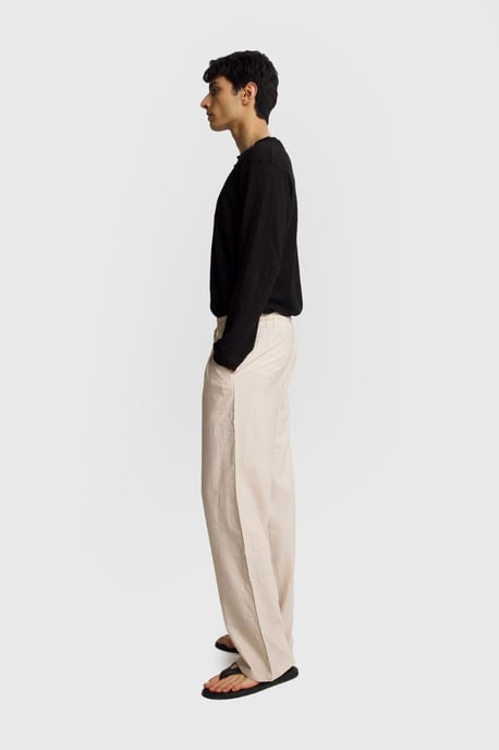 Men's Wide-Leg Trousers With Elastic Waist - Image 5