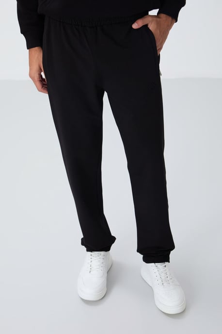 Heren Slim-fit Rechte Sweatpants - Image 1